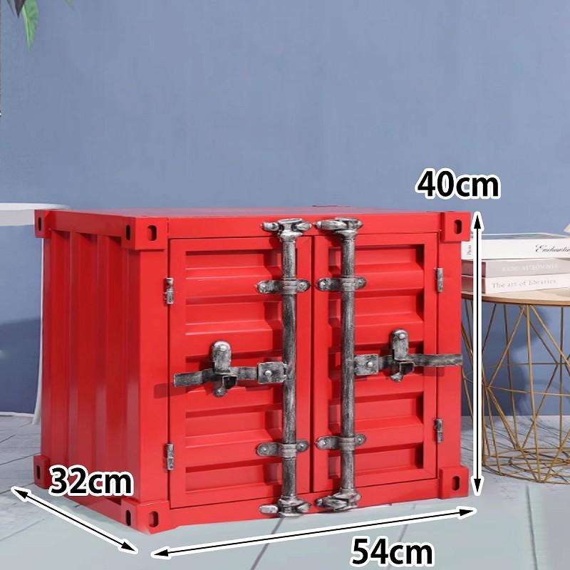 レトロ 雑貨 コンテナ 大型 収納ボックス 大きい おしゃれ 無骨