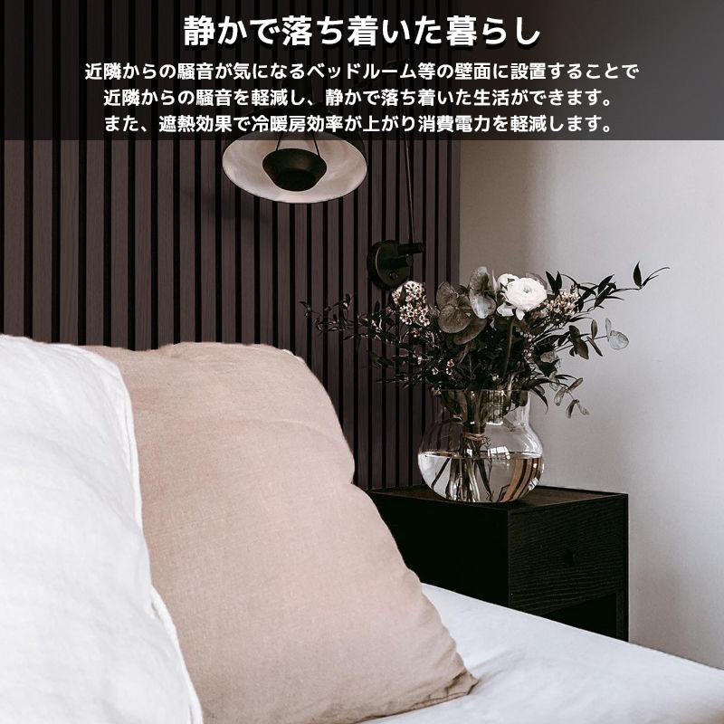 吸音パネル 吸音材 吸音ボード ウッドパネル 音響材 壁材 木製 壁DIY