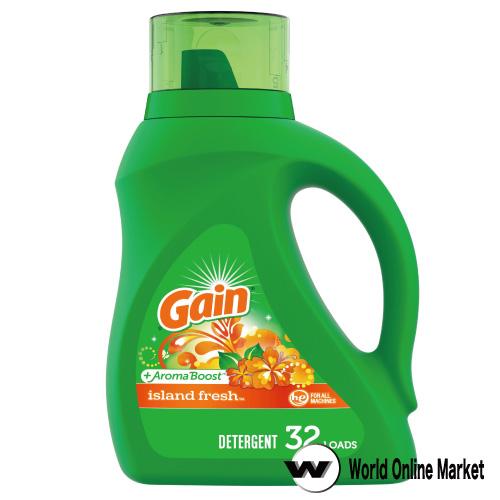 ゲイン 洗濯洗剤 アイランドフレッシュ 1360ml Gain : world online