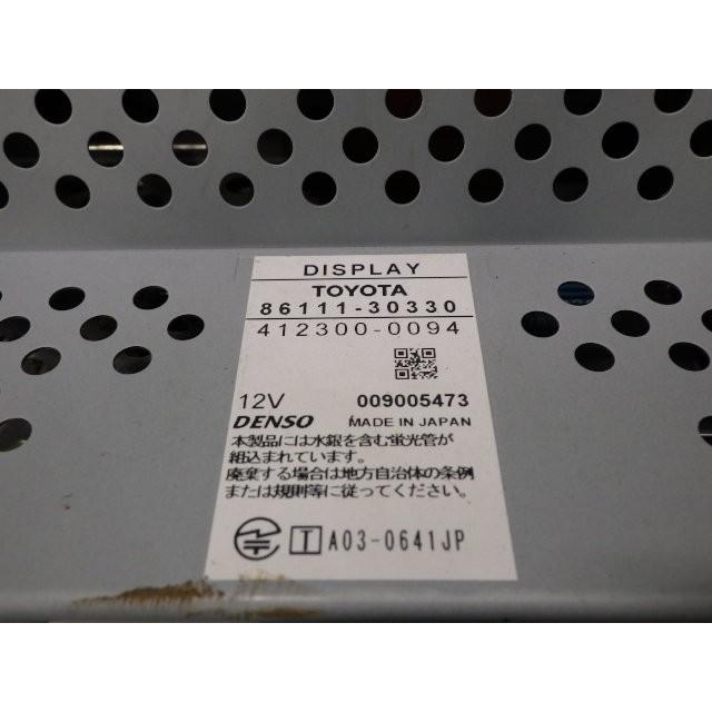 トヨタ　18マジェスタ　前期　マルチモニター　86111-30330　200212052 作動確認済み　地図データ不明 楽天市場】【中古】トヨタ 18マジェスタ 前期 マルチモニター 86111