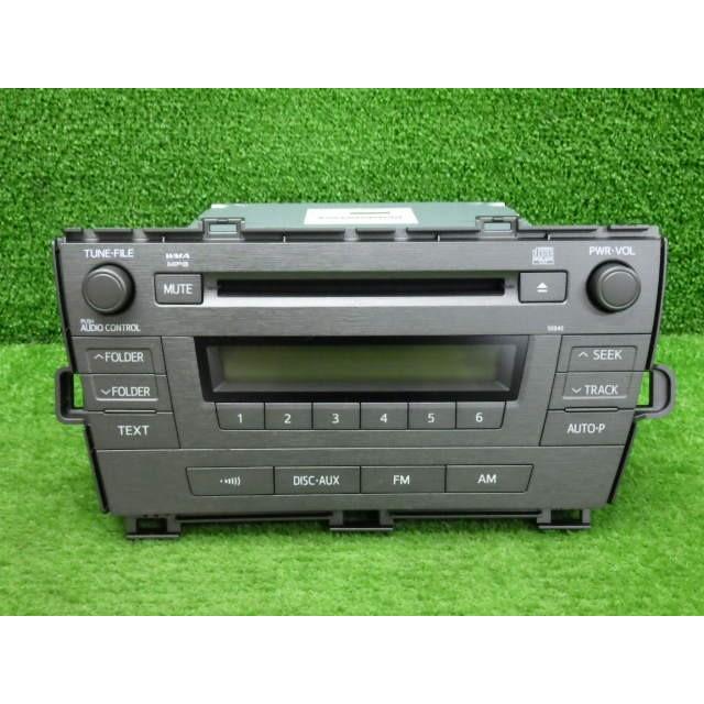プリウス トヨタ ZVW30 プリウス 純正 オーディオ 86120-47530
