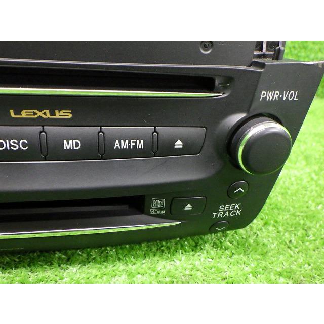 レクサス（LEXUS） UZS190 GS 純正 オーディオ CD MD 86120-30C70-3 未
