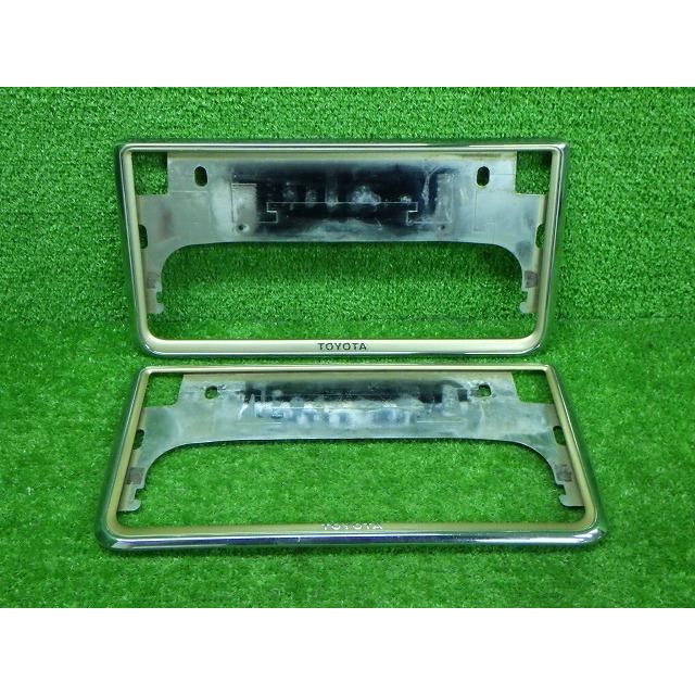 トヨタ（TOYOTA） 純正 ナンバーフレーム 2枚セット 08407-00260