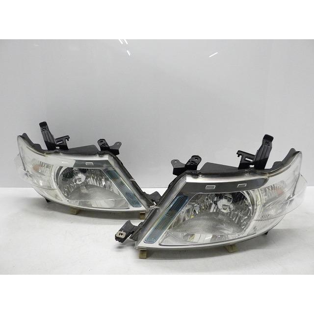 日産 C25 NC25 セレナ 前期 ヘッドライト 左右 HID キセノン レベ付き 
