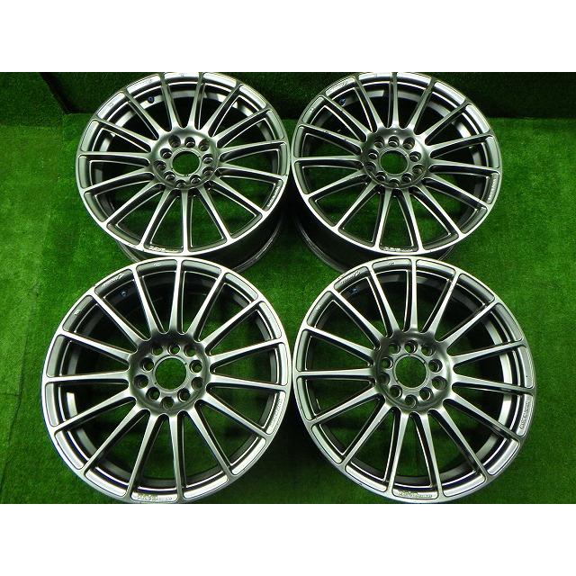 レイズ ベルサス NF-15 17インチ 7J+48 マルチ 5穴 カラーSL 4本  