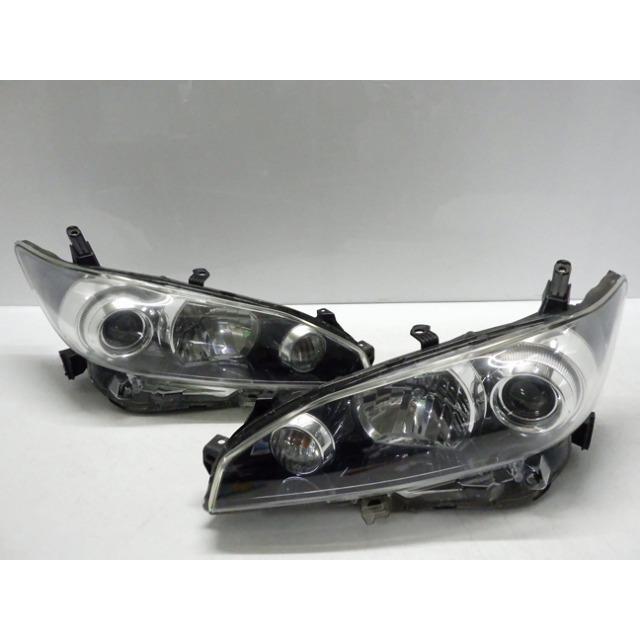 ☆コーティング 20系 ウィッシュ 前期 ヘッドライト 左右 HID 68-16 Y 