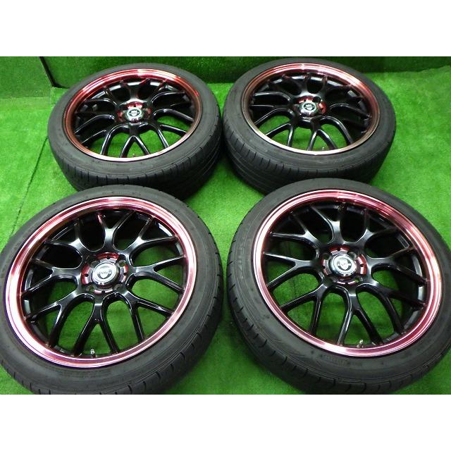 EXPLODE エクスプラウド 17インチ アルミホイール 7J PCD100 ET52 4H 