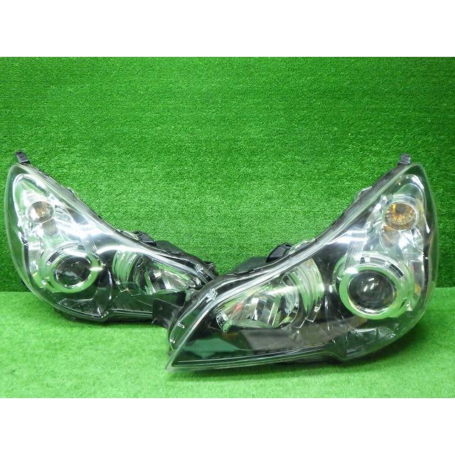 スバル レガシィ ヘッドライト セット インナーブラック 100-20061