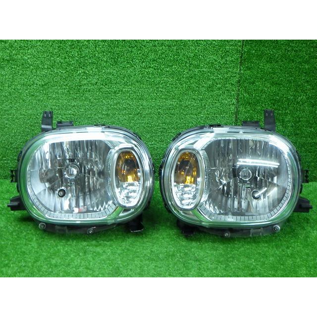 スズキ ラパン 後期 純正HE22S 右左 HID ヘッドライト