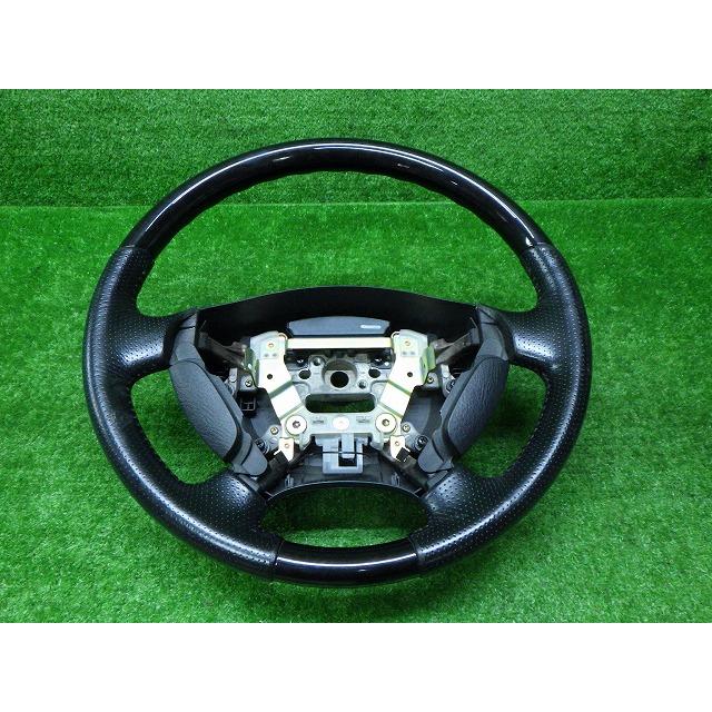 オデッセイ（ODYSSEY） ホンダ RA7/8 ウッドコンビステアリング 黒木目