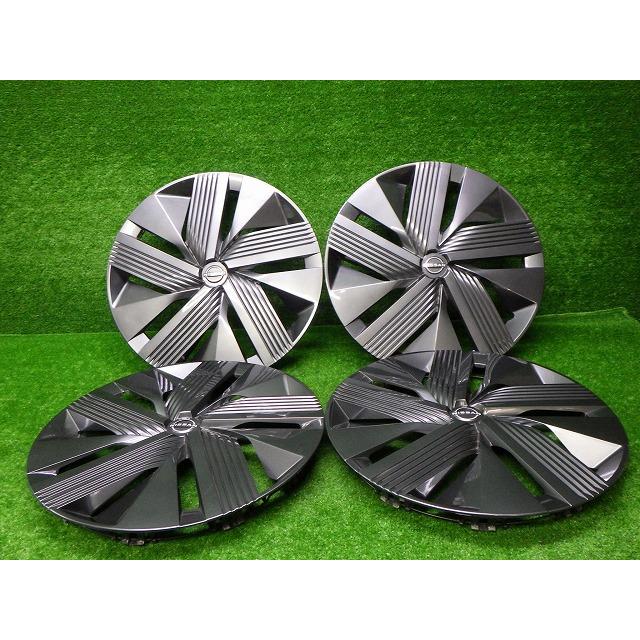 日産ノートE13 16インチグレー ホイールキャップ 4枚セット