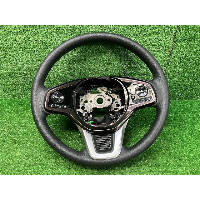 N-BOX ホンダ JF3/JF4 N-BOX ステアリング グレー ウレタン スイッチ 