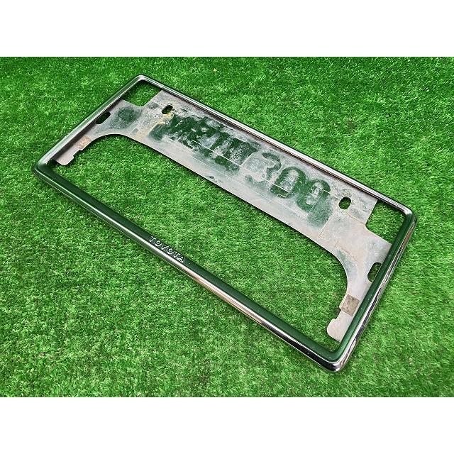 トヨタ（TOYOTA） 純正 08407-00270 ナンバーフレーム 2枚セット