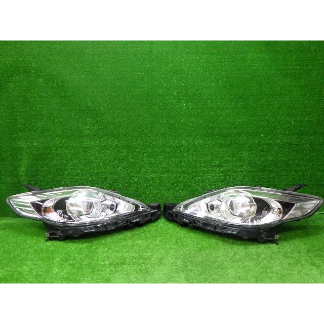 マツダ（Mazda） プレマシー ヘッドライト 左右 HID CREW 後期 P7696