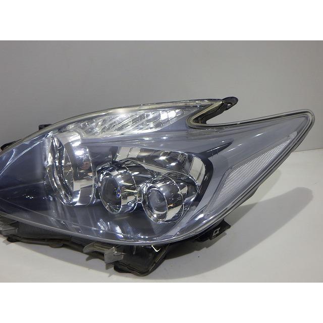 プリウス 30系 ヘッドライト左右 LED ZVW30 前期 47-30 ニ 81110/81150