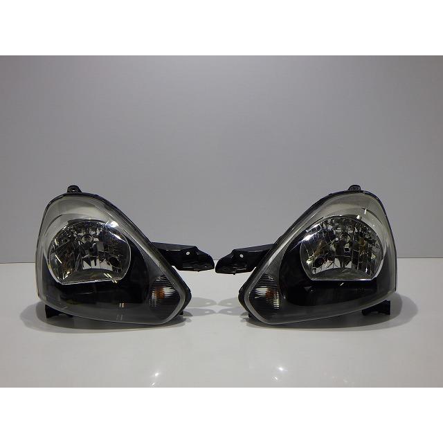 美品 ミライース ヘッドライト左右LA300系後期 100-51090 ア499 ミラ（ダイハツ） ミライース ヘッドライト左右 ハロゲン LA300S