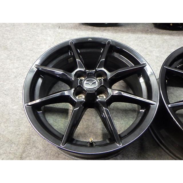 Z*O様 マツダNDロードスター純正アルミホイール 1本 MAZDA純正NDロードスター用ZE40 RS 16inch 7J offset+45mm PCD100mm-4H