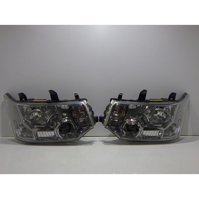 三菱（MITSUBISHI） デリカD5 ヘッドライト左右 HID CV 前期 100-87918