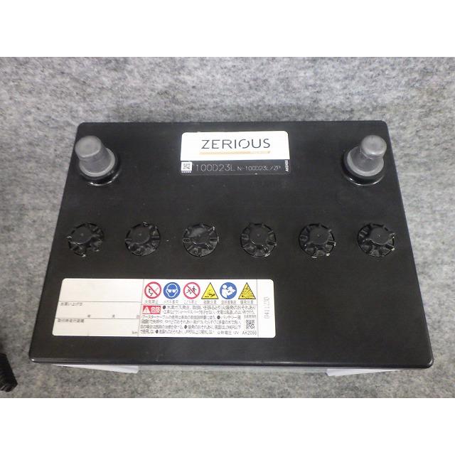 車　バッテリー　100D 23L 新品未使用です。 ☆再生バッテリー☆ 100D23L 23年製 ZERIOUS 572CCA 13.04V 260226211