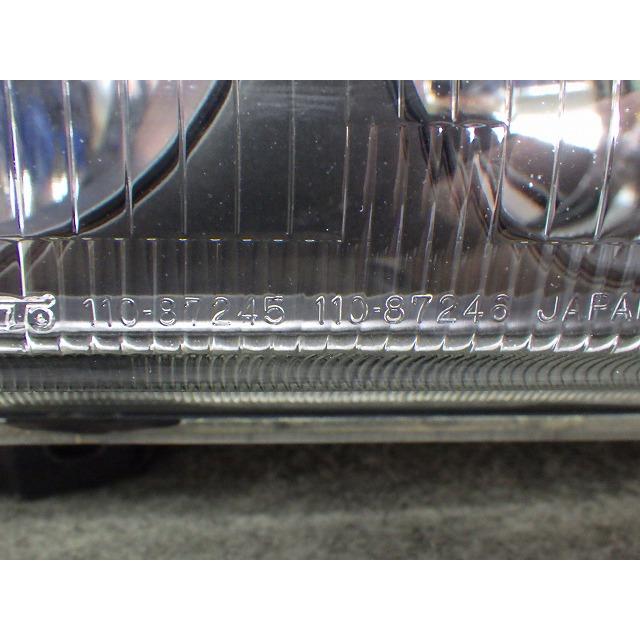 デリカスペースギア ヘッドライト左右 ハロゲン PD6W 110-87245 8301A049 2002年 綺麗 260319006の画像