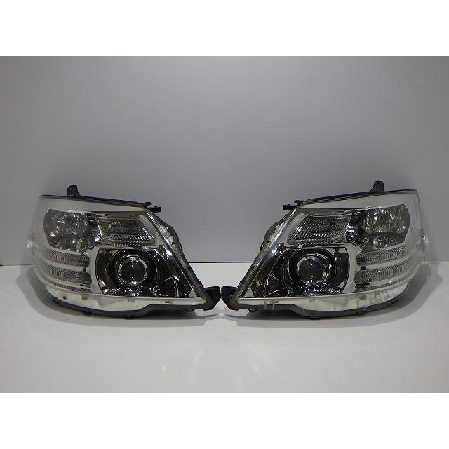 アルファード 10系 ヘッドライト左右 HID ANH MNH 10/15 後期 58-16 6 
