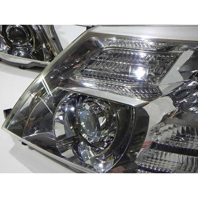 アルファード 10系 ヘッドライト左右 HID ANH MNH 10/15 後期 58-16 6