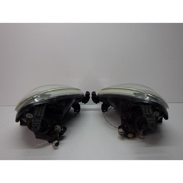 マーチ ヘッドライト左右 ハロゲン K13 NK13 後期 100-17944 26060/26010-3HM1A コーティング 綺麗 260326034の画像