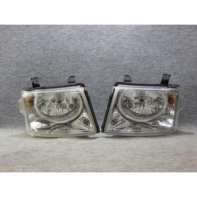 三菱（MITSUBISHI） EKワゴン ヘッドライト 左右 ハロゲン H81W P2191