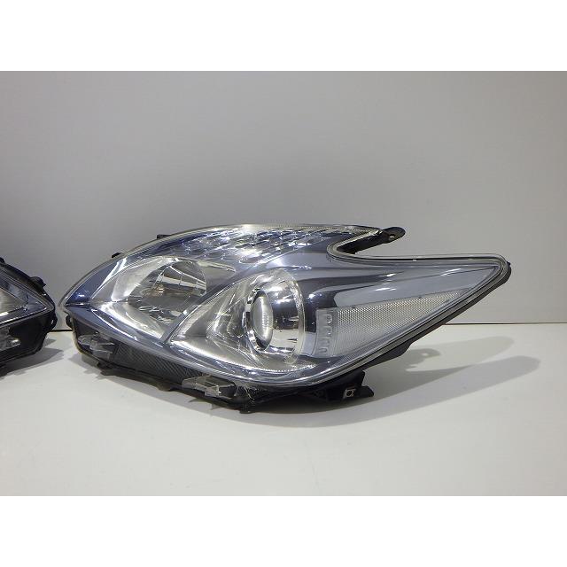 プリウス ヘッドライト左右 ハロゲン ZVW30 前期 47-29 ホ 81110/81150 