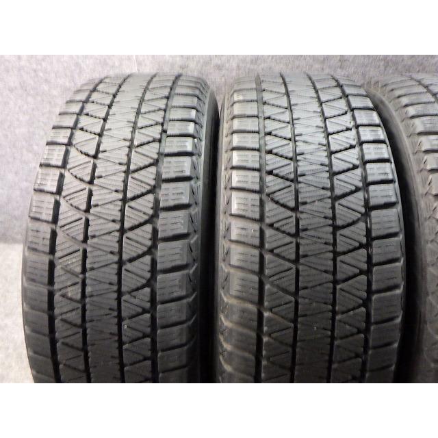 225/60R17 99Q 4本 20年製 BS ブリヂストン DM-V3 溝6.5〜8.0 