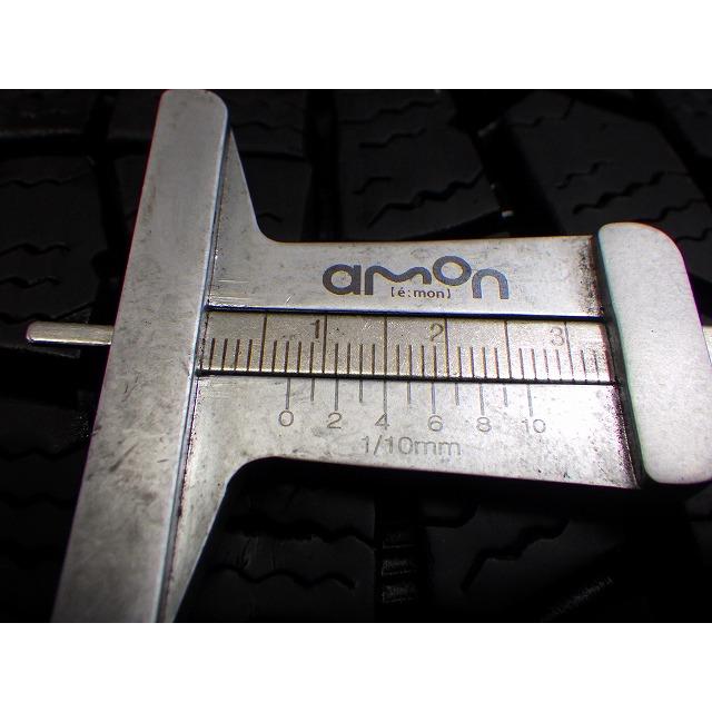 155/65R14 75Q 4本 21年製 24年製 ダンロップ ウインターマックス WM02 溝7.0〜8.0 軽自動車 260403014の画像