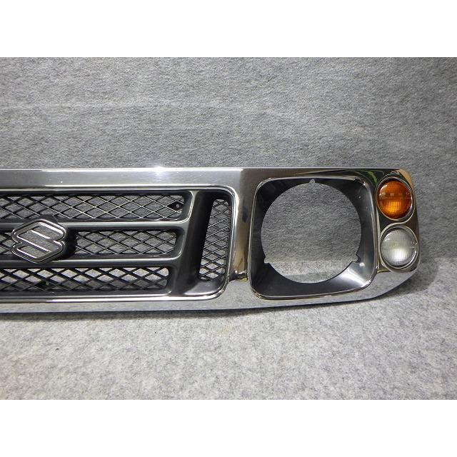 ジムニー フロントグリル JA22W ウインカー付 メッキカバー付