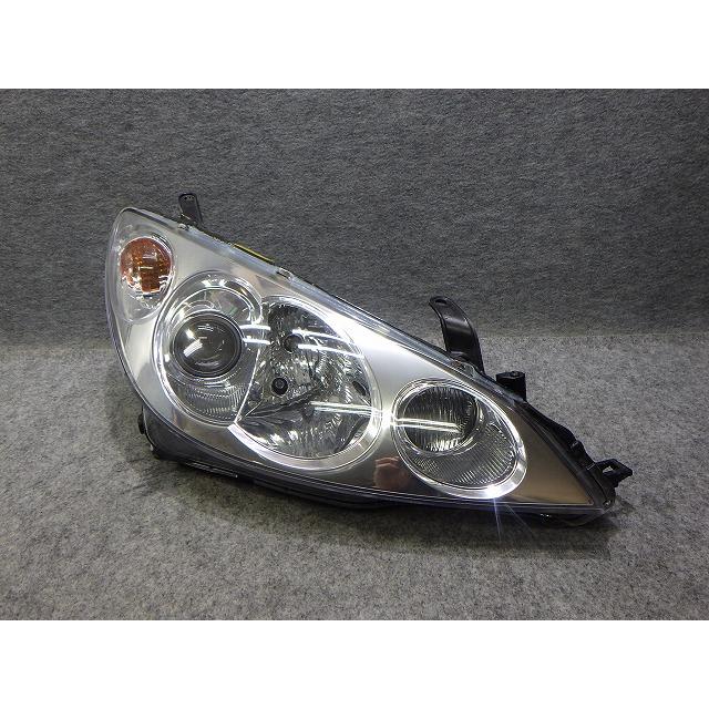 エスティマ 前期 HID 右左 ヘッドライト セット レベ付き グリーンメッキ トヨタ（TOYOTA） エスティマハイブリッド 右ヘッドライト HID AHR10