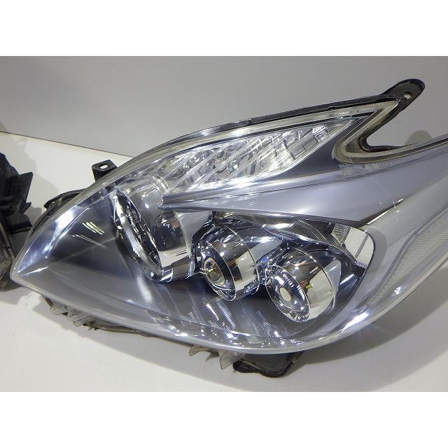 ★コーティング済★ プリウス30 ZVW30　前期　左右　ヘッドライト　打刻ホ プリウス ヘッドライト左右 LED ZVW30 前期 47-30 ニ 81145-47340