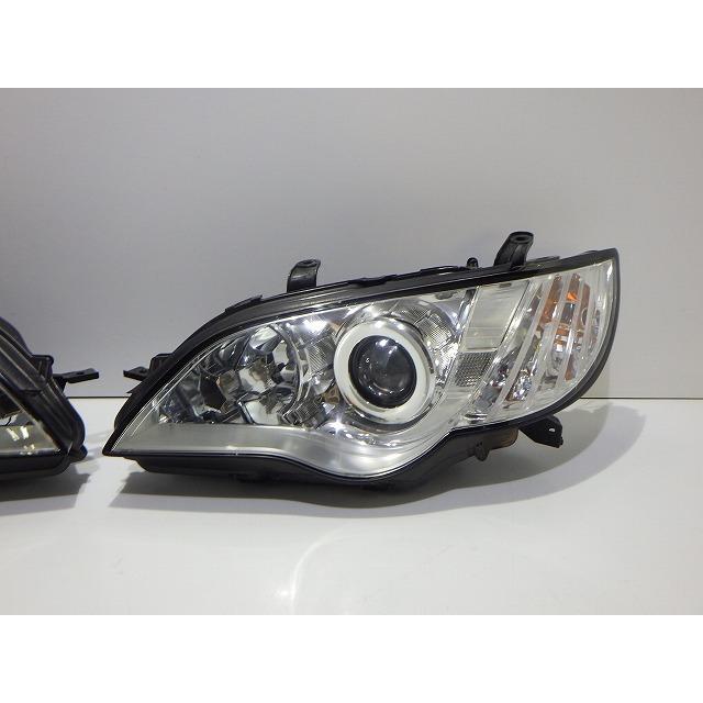 レガシィ (BL5/BP5) 後期型 HIDヘッドライト（アイライン付き） SUBARU（スバル） レガシィ ヘッドライト 左右 HID BP5/BL5 後期 100