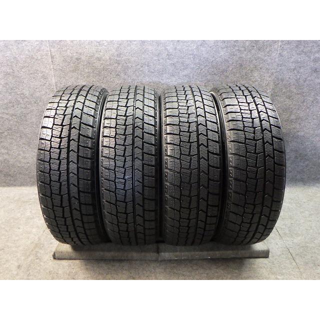 165/55R15 75Q 4本 21年製 ダンロップ ウインターマックスWM02 溝8.0