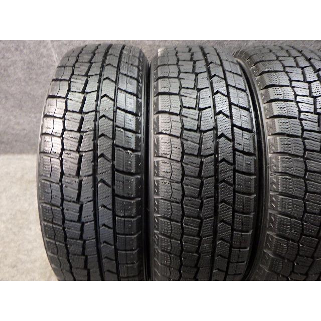 165/55R15 75Q 4本 21年製 ダンロップ ウインターマックスWM02 溝8.0