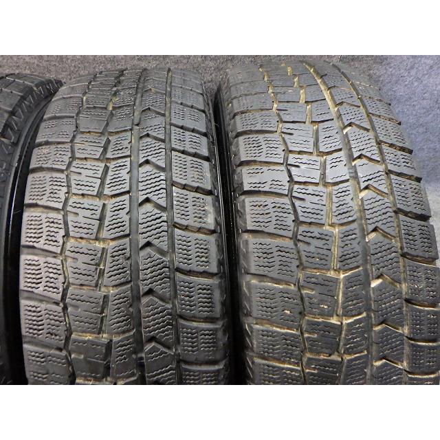 2021年製バリ山！トヨタ純正アルミ　ウィンターマックス02 195/65R15 195/65R15 91Q 4本 21年製 ダンロップ ウインターマックス WM02 溝 6.5
