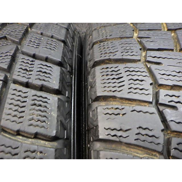 195/65R15 91Q 4本 21年製 ダンロップ ウインターマックス WM02 溝 6.5