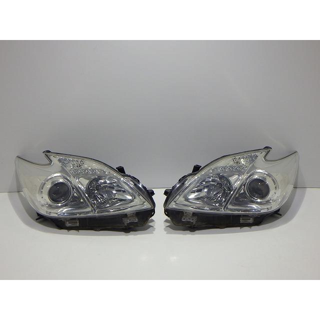 プリウス ヘッドライト左右 ハロゲン ZVW30 後期 47-29 イ 81110/81150