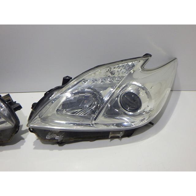 プリウス ヘッドライト左右 ハロゲン ZVW30 後期 47-29 イ 81110/81150
