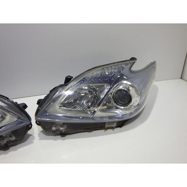 プリウス ヘッドライト左右 ハロゲン ZVW30 前期 47-29 ホ 81150/81110 