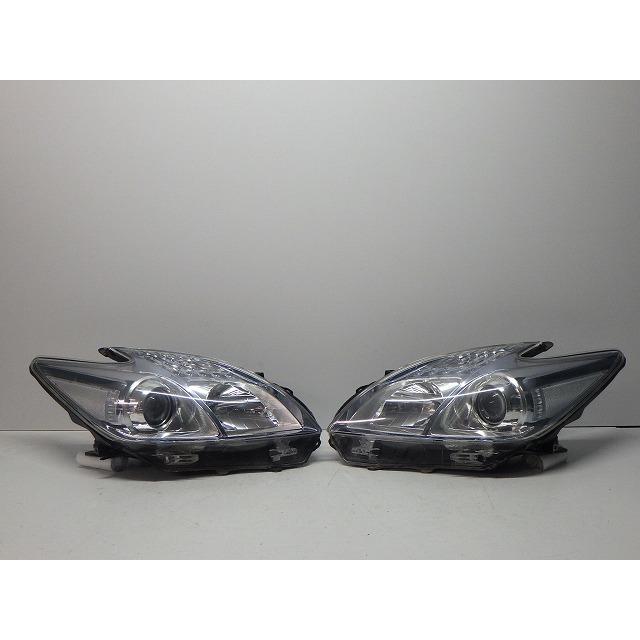 プリウス ヘッドライト左右 ハロゲン ZNW30 前期 47-29 ホ 81110/81150