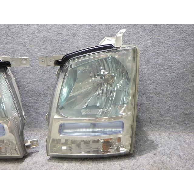 ワゴンR ヘッドライト左右 ハロゲン MH21S MH22S レべ無 ブルー