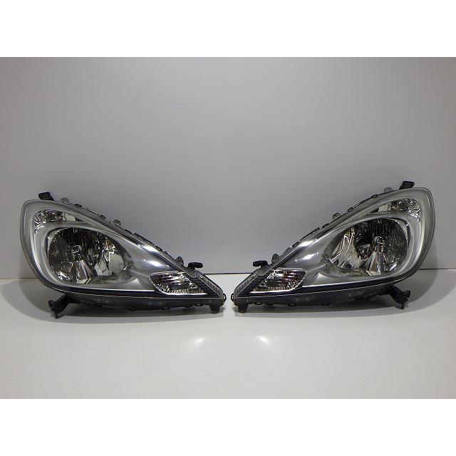 フィット GE6 GE7 後期 HID ヘッドライト 左右セット バラスト付純正 フィット ヘッドライト左右 HID GE6 GE7 GE8 GE9 P9604 4 後期