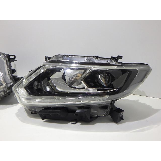 エクストレイル ヘッドライト左右 LED T32 HNT32 前期 100-17942 F