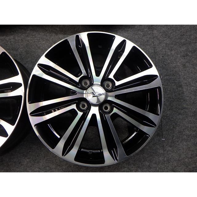 C269　15x4.5J 4穴 PCD100ホイール15インチ 4本 ダイハツ ダイハツ（DAIHATSU） 純正 15インチ アルミホイール 15X4.5J +45 4H