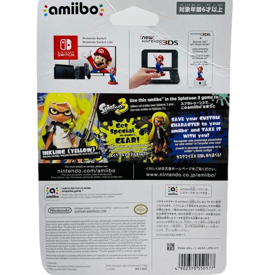 新品未開封任天堂amiibo トゥーンリンク アミーボ　9個 Nintendo Switch amiibo オクトリング【ブルー】（スプラトゥーン