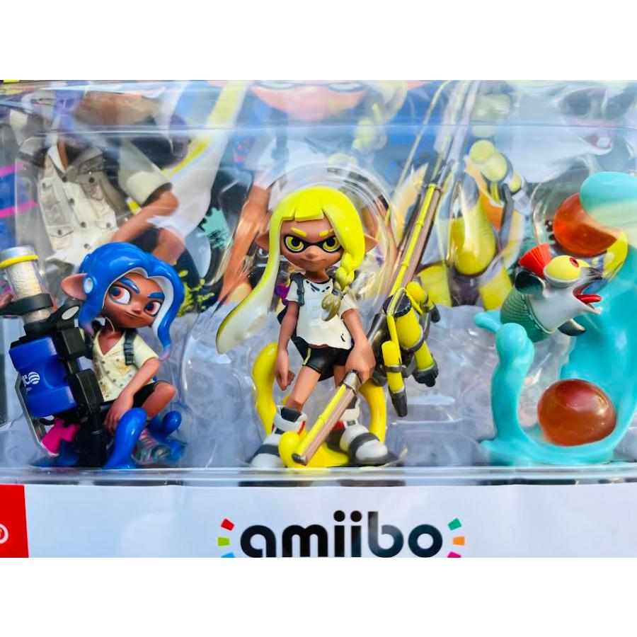 amiibo トリプルセット[インクリング【イエロー】/オクトリング【ブルー】/コジャケ]（スプラトゥーンシリーズ） |  | 02