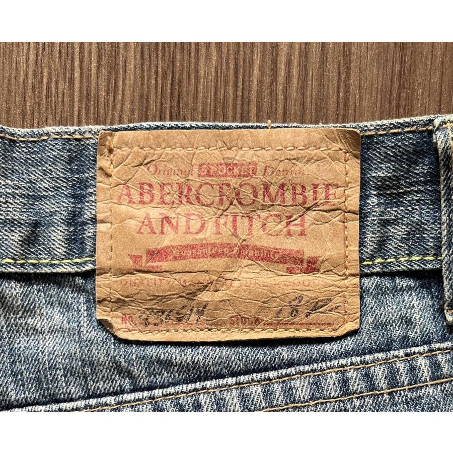 Abercrombie & Fitch アバクロンビー＆フィッチ ダメージ加工 デニムパンツ W32 L32 メンズ ジーンズ ブルー 中古 |  | 16